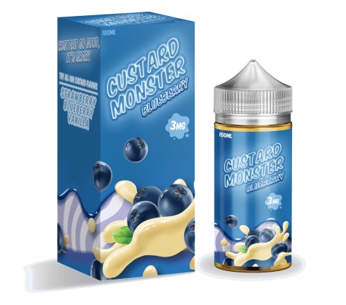 BLUE BERRY CUSTARD 100ML