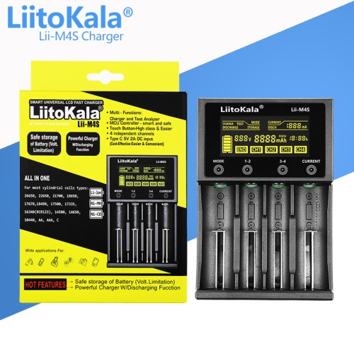 LiitoKala Lii-M4S Charger